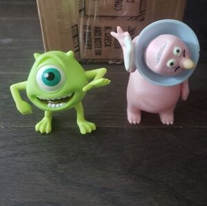 McDonald's 2001 Disney Pixar Monsters Inc. Happy Meal Toys